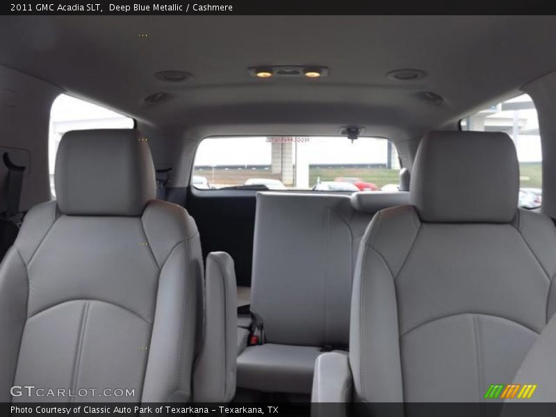 Deep Blue Metallic / Cashmere 2011 GMC Acadia SLT