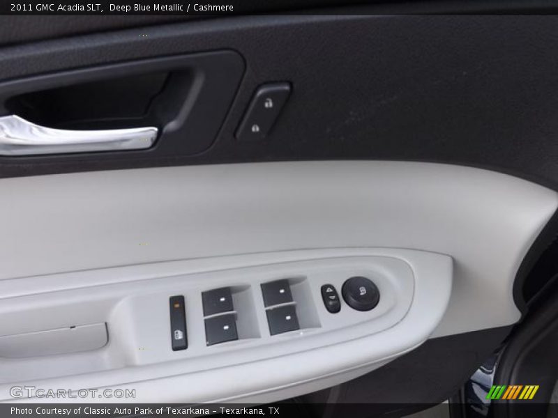 Deep Blue Metallic / Cashmere 2011 GMC Acadia SLT