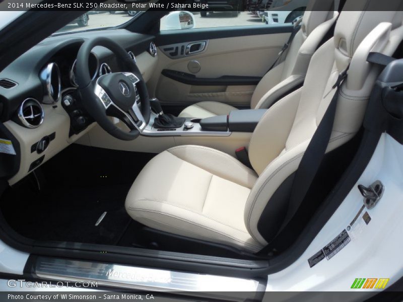  2014 SLK 250 Roadster Sahara Beige Interior