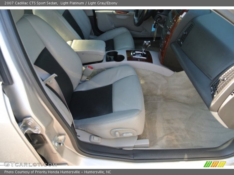 Light Platinum / Light Gray/Ebony 2007 Cadillac CTS Sport Sedan