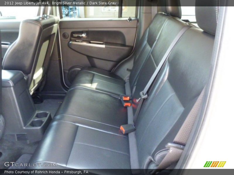 Bright Silver Metallic / Dark Slate Gray 2012 Jeep Liberty Jet 4x4