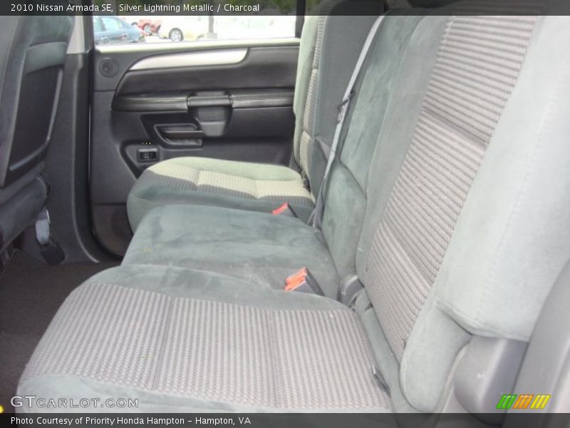 Silver Lightning Metallic / Charcoal 2010 Nissan Armada SE