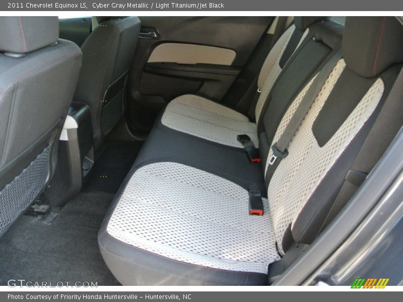 Cyber Gray Metallic / Light Titanium/Jet Black 2011 Chevrolet Equinox LS