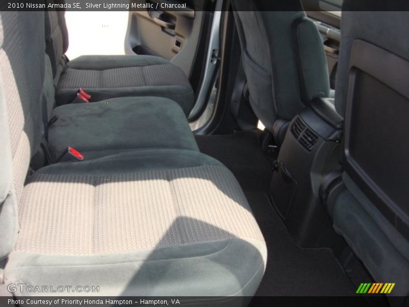 Silver Lightning Metallic / Charcoal 2010 Nissan Armada SE