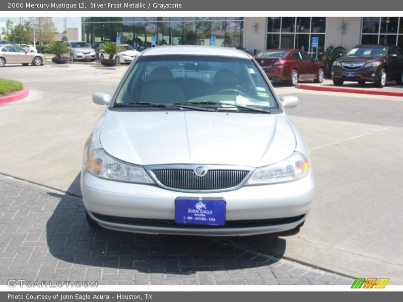 Silver Frost Metallic / Graystone 2000 Mercury Mystique LS