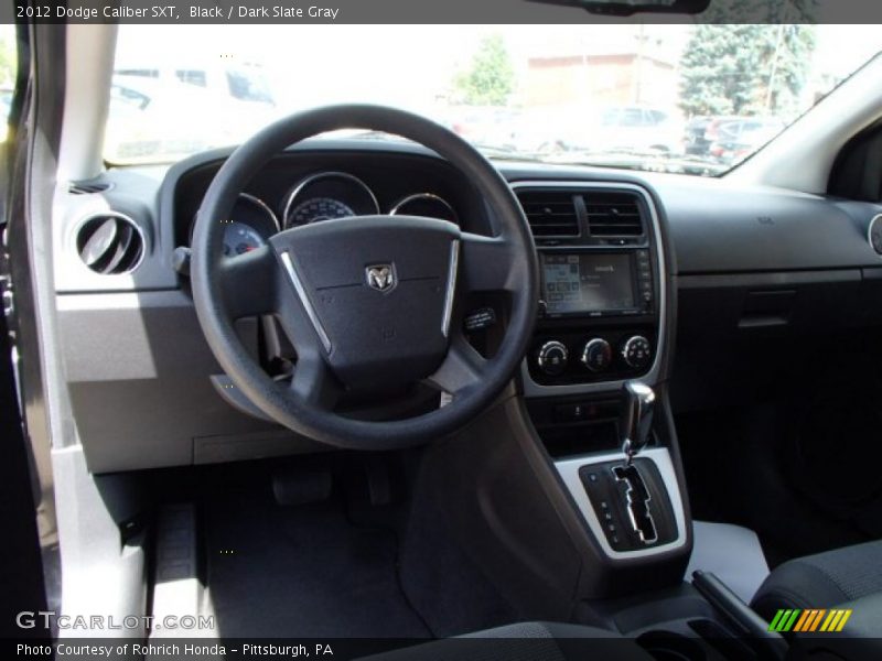 Black / Dark Slate Gray 2012 Dodge Caliber SXT