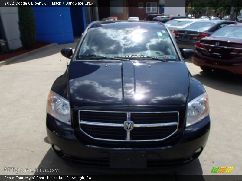 Black / Dark Slate Gray 2012 Dodge Caliber SXT