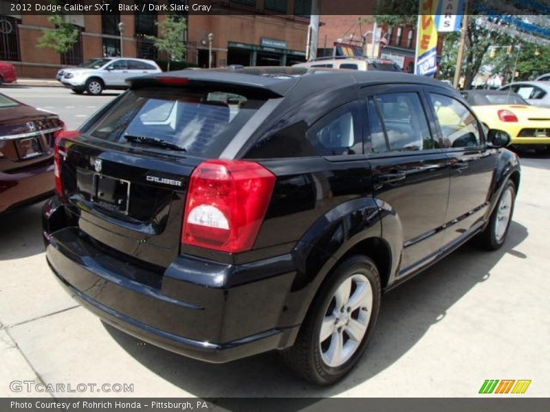 Black / Dark Slate Gray 2012 Dodge Caliber SXT