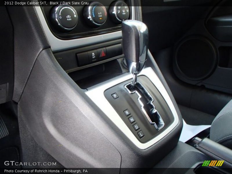 Black / Dark Slate Gray 2012 Dodge Caliber SXT