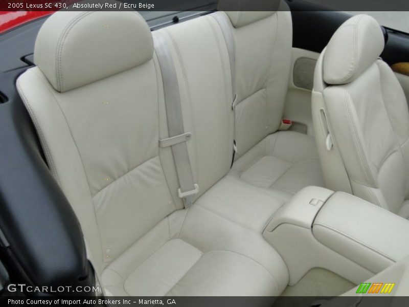 Absolutely Red / Ecru Beige 2005 Lexus SC 430