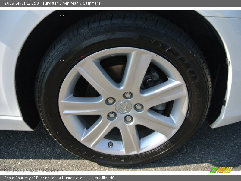 Tungsten Silver Pearl / Cashmere 2009 Lexus ES 350