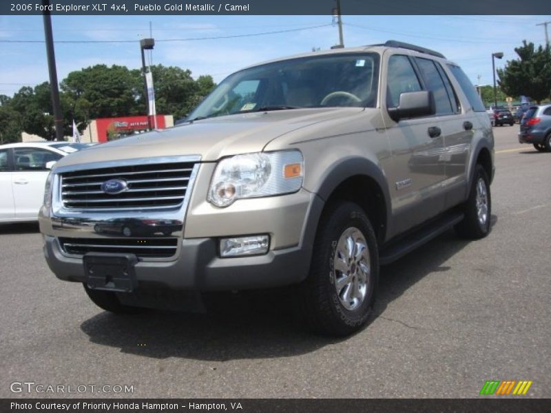 Pueblo Gold Metallic / Camel 2006 Ford Explorer XLT 4x4