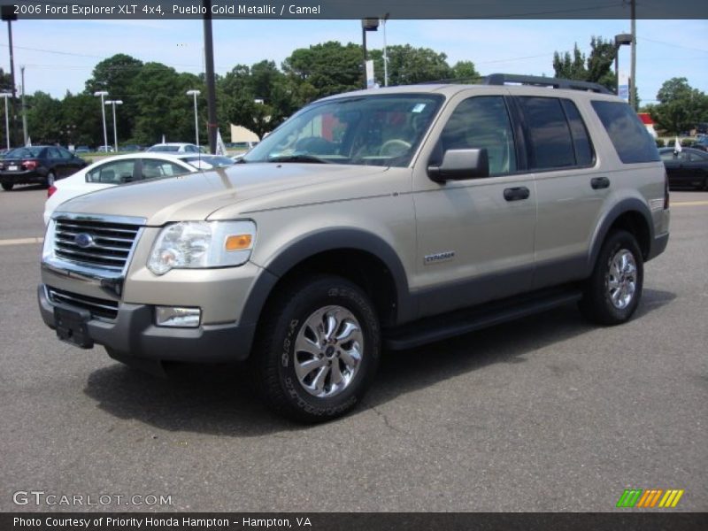 Pueblo Gold Metallic / Camel 2006 Ford Explorer XLT 4x4