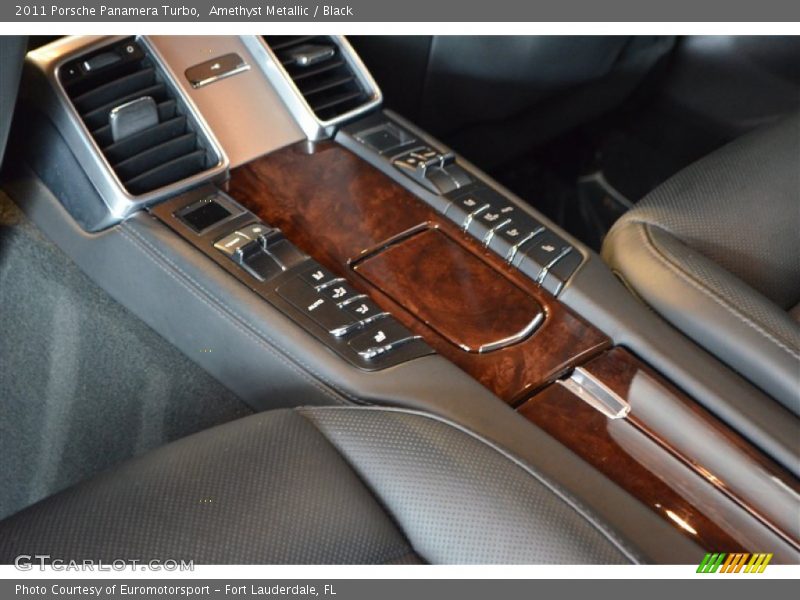Amethyst Metallic / Black 2011 Porsche Panamera Turbo