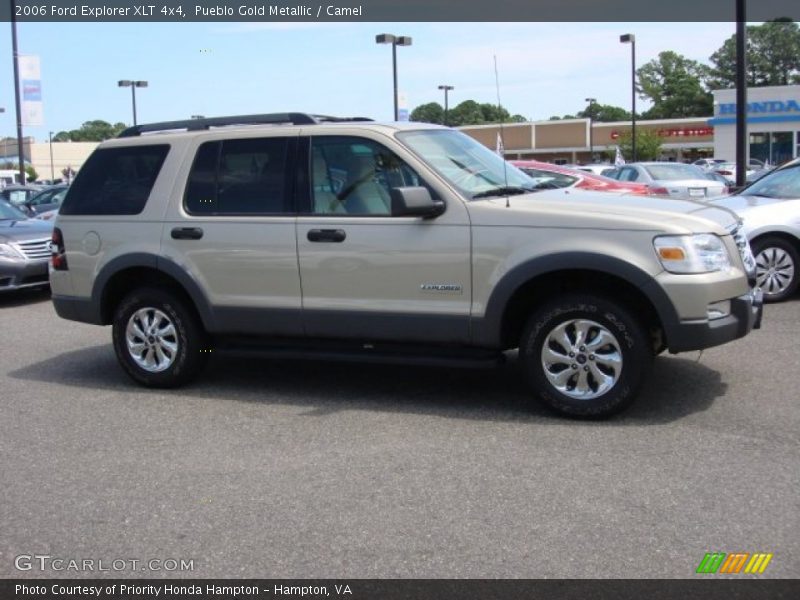 Pueblo Gold Metallic / Camel 2006 Ford Explorer XLT 4x4