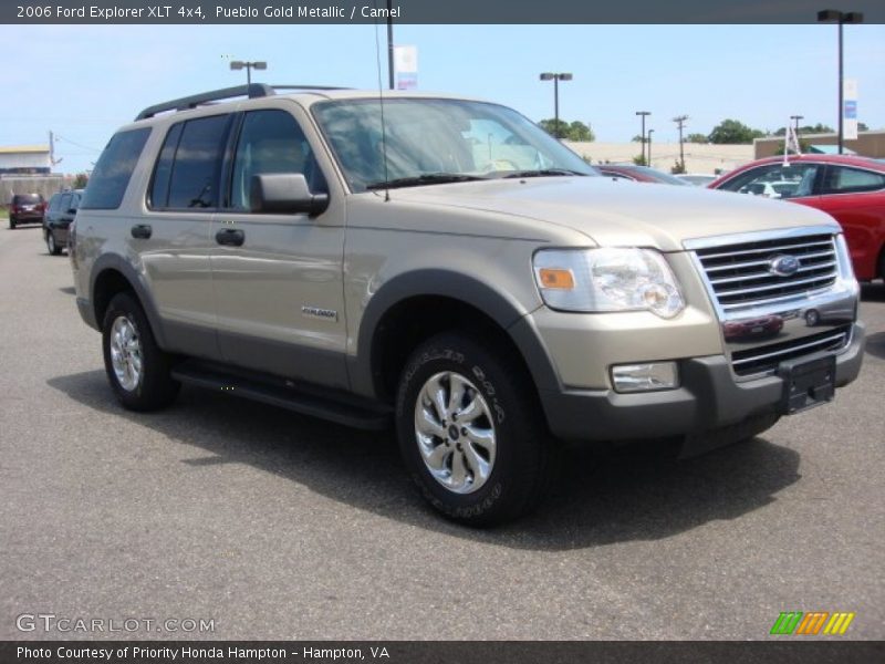 Pueblo Gold Metallic / Camel 2006 Ford Explorer XLT 4x4