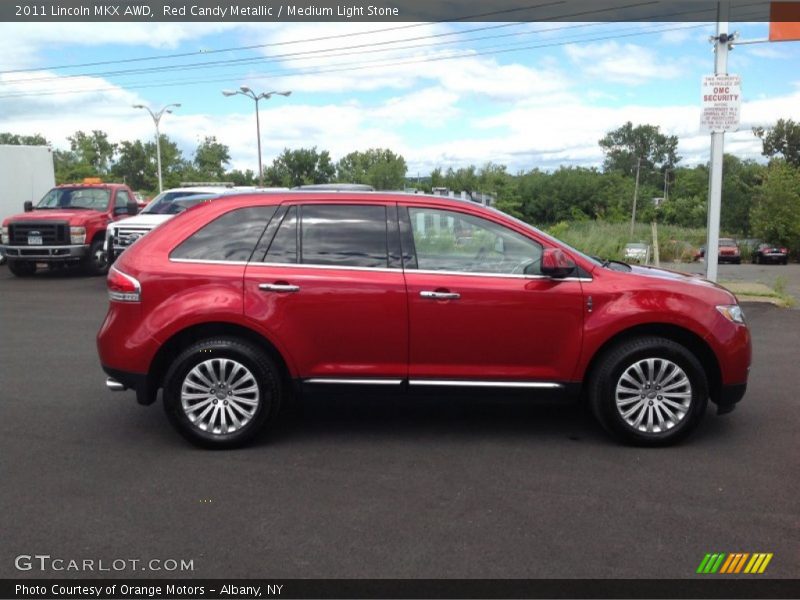  2011 MKX AWD Red Candy Metallic