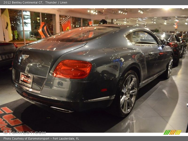 Thunder / Linen 2012 Bentley Continental GT