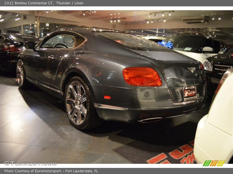 Thunder / Linen 2012 Bentley Continental GT