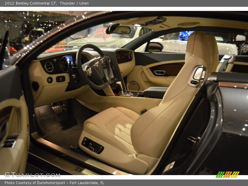 Thunder / Linen 2012 Bentley Continental GT