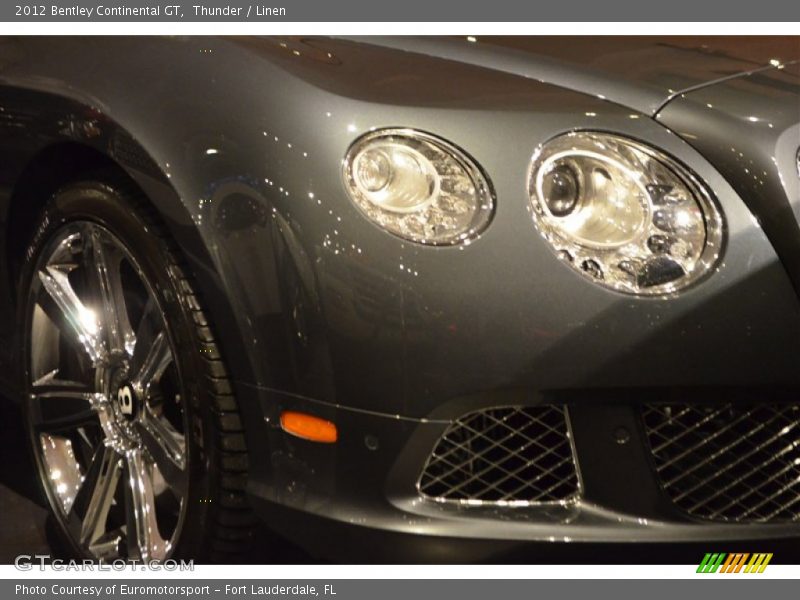 Thunder / Linen 2012 Bentley Continental GT