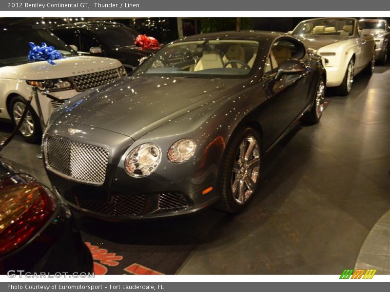 Thunder / Linen 2012 Bentley Continental GT
