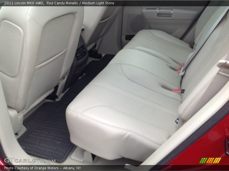 Red Candy Metallic / Medium Light Stone 2011 Lincoln MKX AWD
