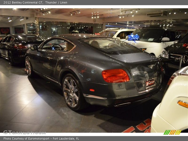 Thunder / Linen 2012 Bentley Continental GT