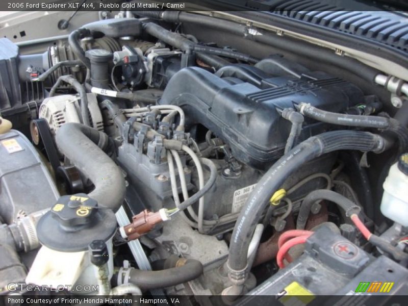 Pueblo Gold Metallic / Camel 2006 Ford Explorer XLT 4x4