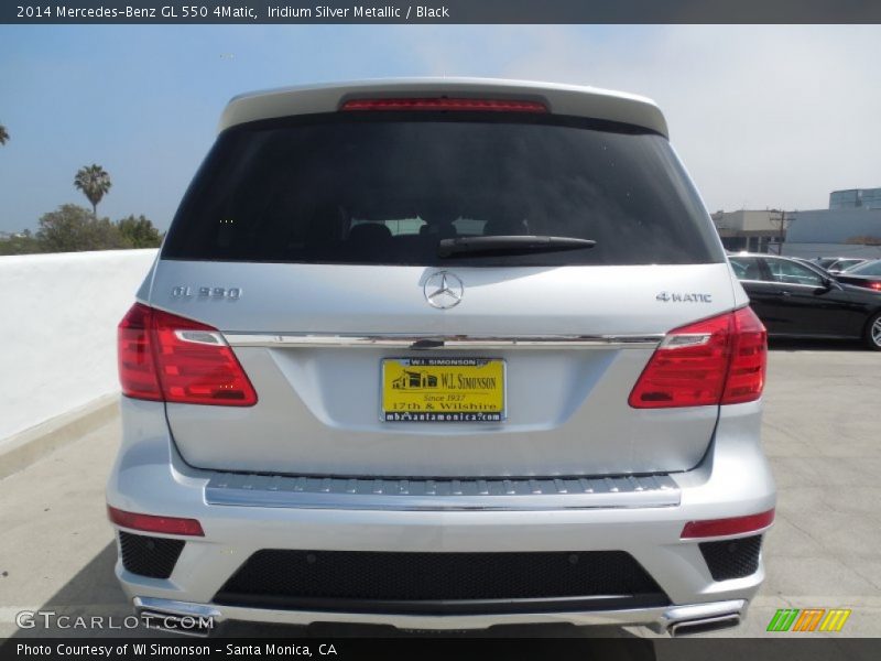 Iridium Silver Metallic / Black 2014 Mercedes-Benz GL 550 4Matic