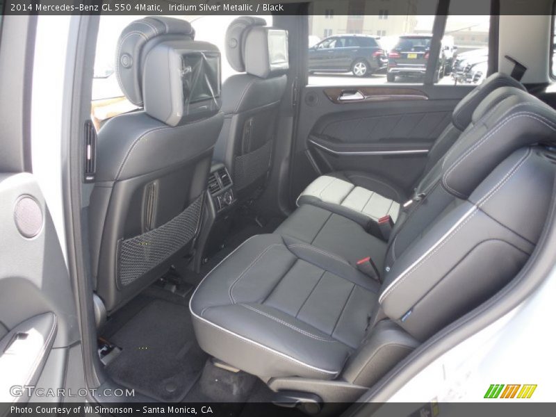 Rear Seat of 2014 GL 550 4Matic
