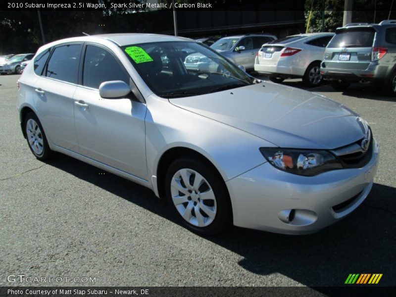 Spark Silver Metallic / Carbon Black 2010 Subaru Impreza 2.5i Wagon