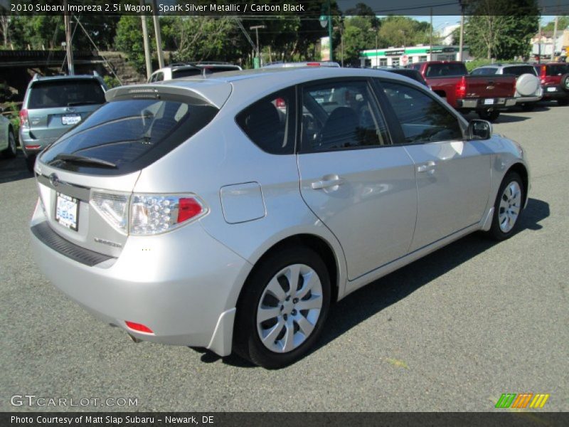 Spark Silver Metallic / Carbon Black 2010 Subaru Impreza 2.5i Wagon