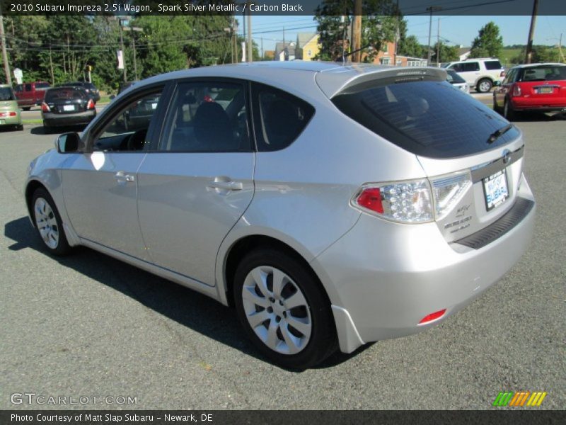 Spark Silver Metallic / Carbon Black 2010 Subaru Impreza 2.5i Wagon