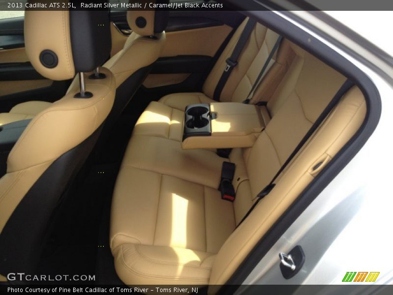 Radiant Silver Metallic / Caramel/Jet Black Accents 2013 Cadillac ATS 2.5L
