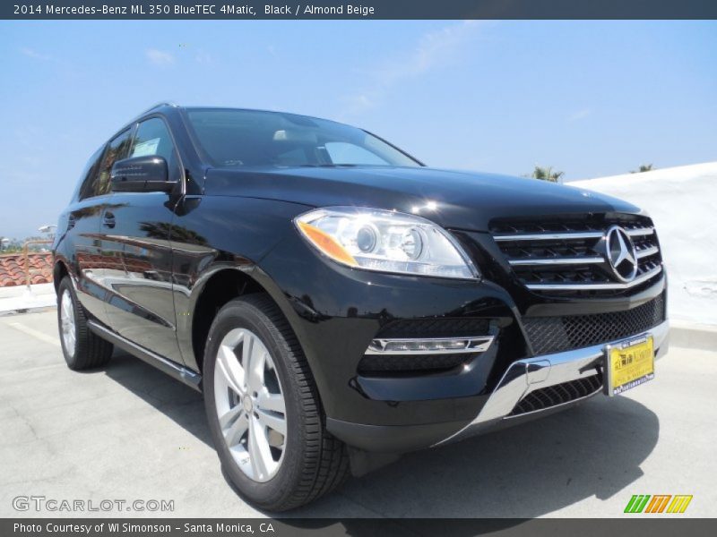 Black / Almond Beige 2014 Mercedes-Benz ML 350 BlueTEC 4Matic