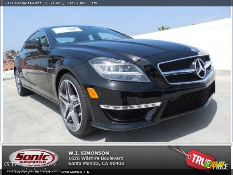 Black / AMG Black 2014 Mercedes-Benz CLS 63 AMG