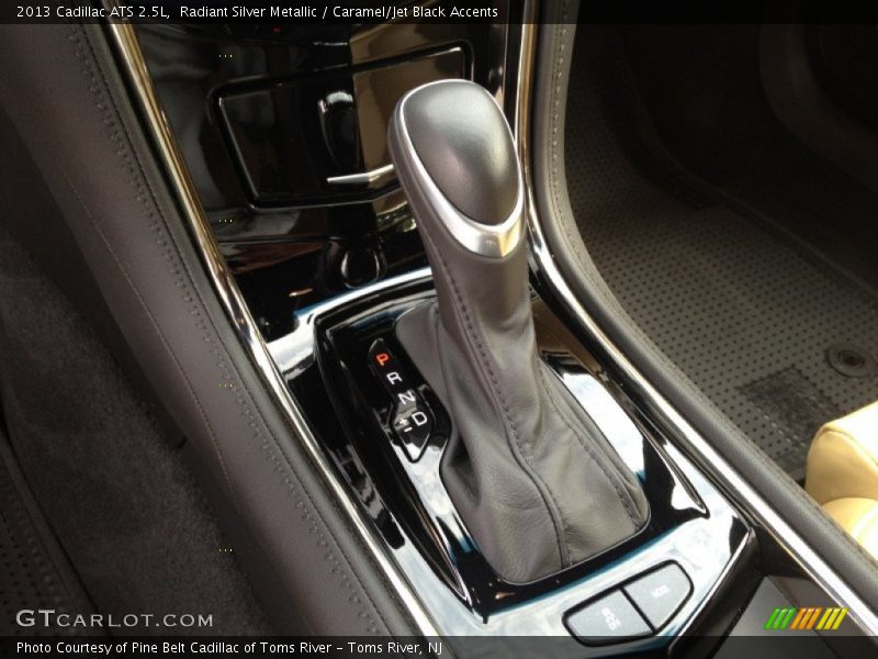Radiant Silver Metallic / Caramel/Jet Black Accents 2013 Cadillac ATS 2.5L