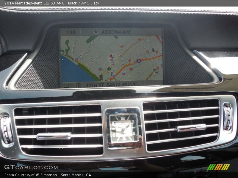 Navigation of 2014 CLS 63 AMG