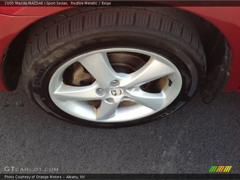 Redfire Metallic / Beige 2005 Mazda MAZDA6 i Sport Sedan