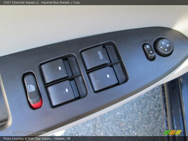 Imperial Blue Metallic / Gray 2007 Chevrolet Impala LS