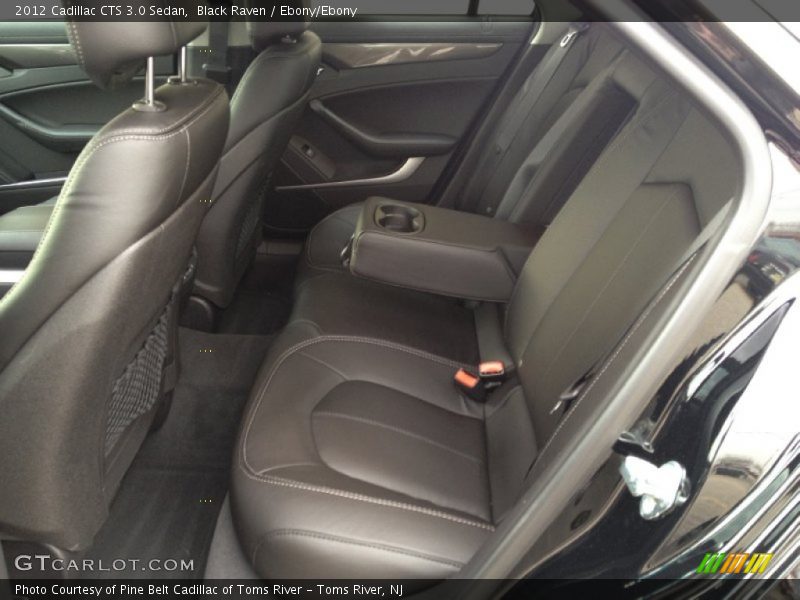 Black Raven / Ebony/Ebony 2012 Cadillac CTS 3.0 Sedan