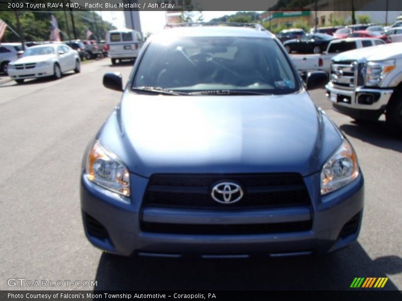 Pacific Blue Metallic / Ash Gray 2009 Toyota RAV4 4WD