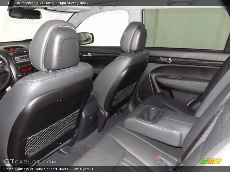 Bright Silver / Black 2012 Kia Sorento SX V6 AWD