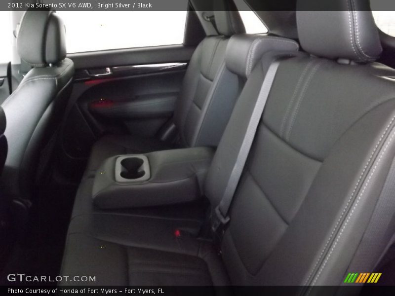 Bright Silver / Black 2012 Kia Sorento SX V6 AWD