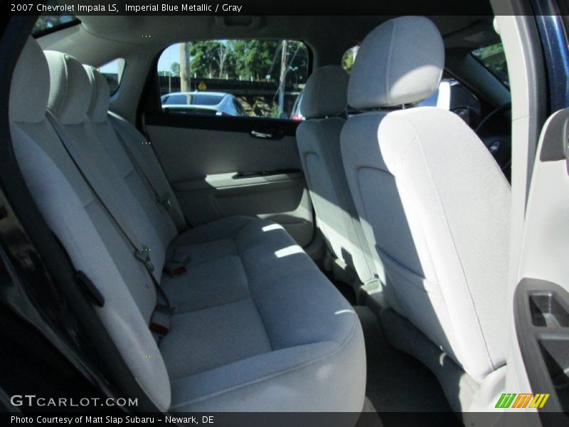 Imperial Blue Metallic / Gray 2007 Chevrolet Impala LS