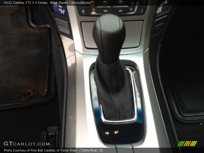 Black Raven / Ebony/Ebony 2012 Cadillac CTS 3.0 Sedan