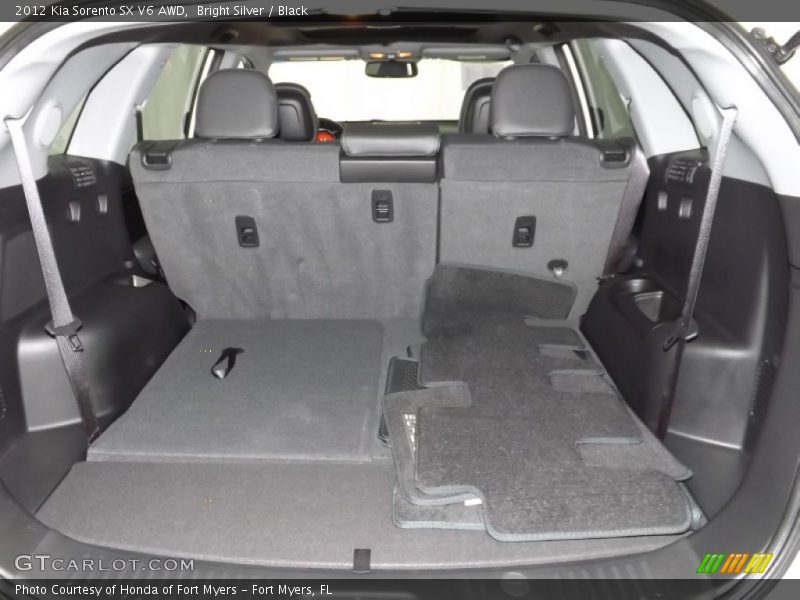 Bright Silver / Black 2012 Kia Sorento SX V6 AWD