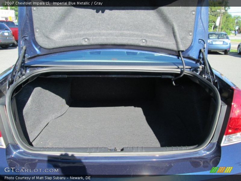 Imperial Blue Metallic / Gray 2007 Chevrolet Impala LS