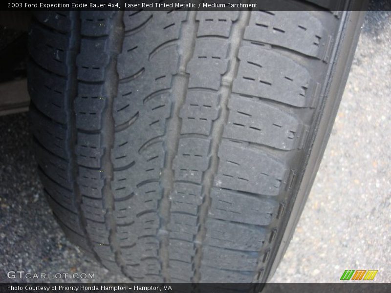 Laser Red Tinted Metallic / Medium Parchment 2003 Ford Expedition Eddie Bauer 4x4